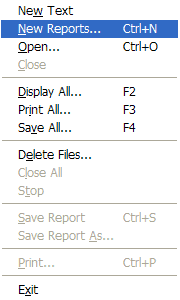 File Menu